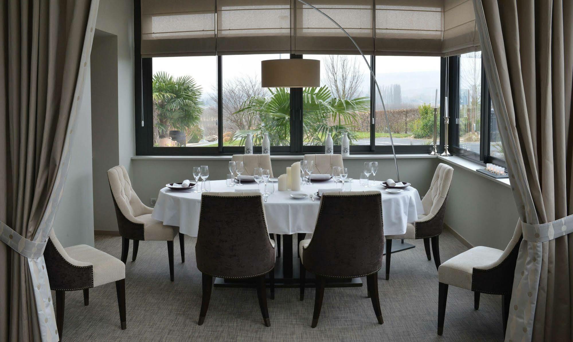 Hotel Restaurant Les Grains D'Argent Dizy - Epernay Exterior foto